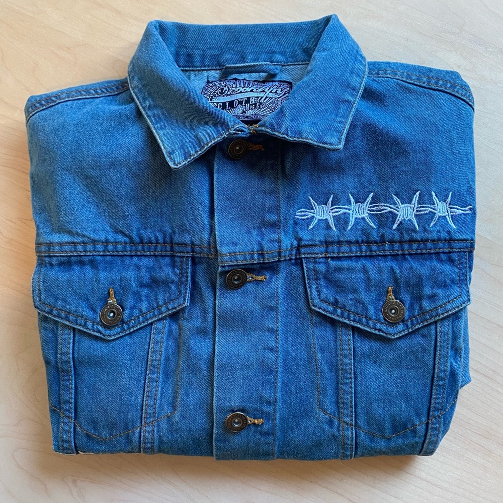 Brooklyn cloth co blessed floral denim jacket - Picture 12 of 12